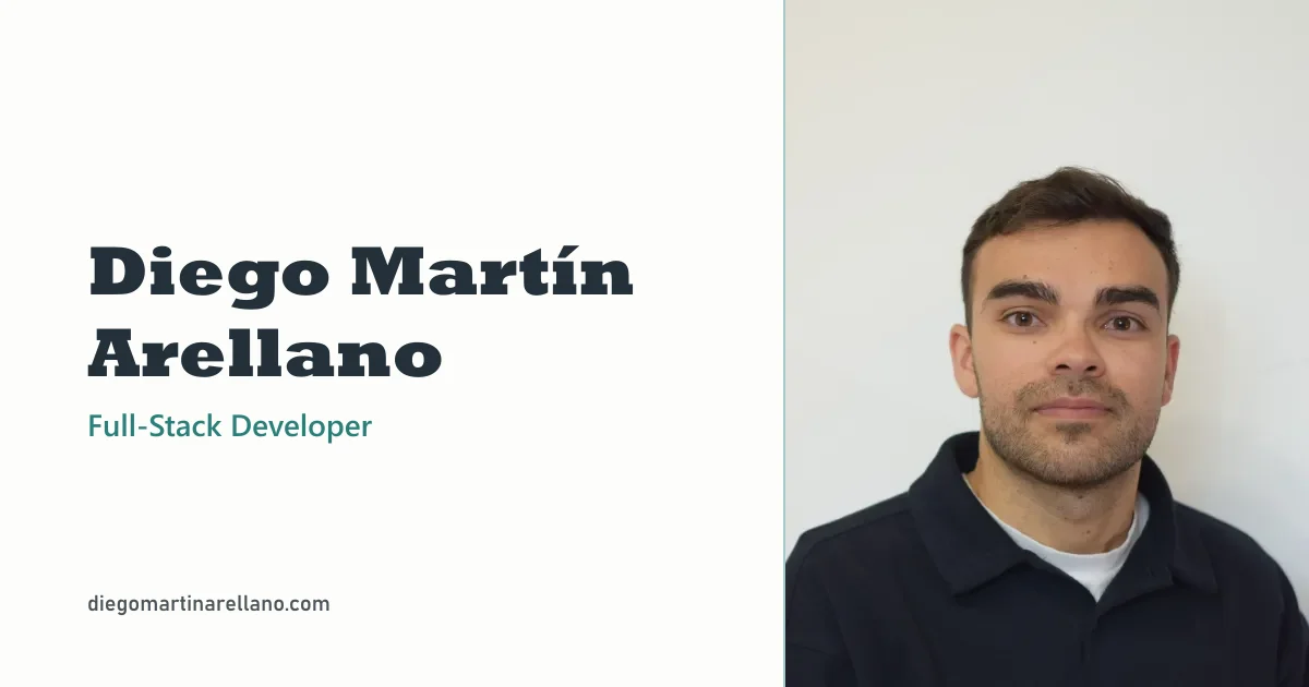 Diego Martín Arellano | Full-Stack Developer Java & React